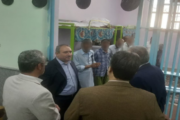 مدیرکل زندان‌های سیستان وبلوچستان از موسسه کیفری شهرستان خاش بازدید کرد