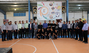 تصاویر | برگزاری آیین افتتاحیه دومین المپیاد ورزشی سربازان وظیفه زندان‌های استان یزد