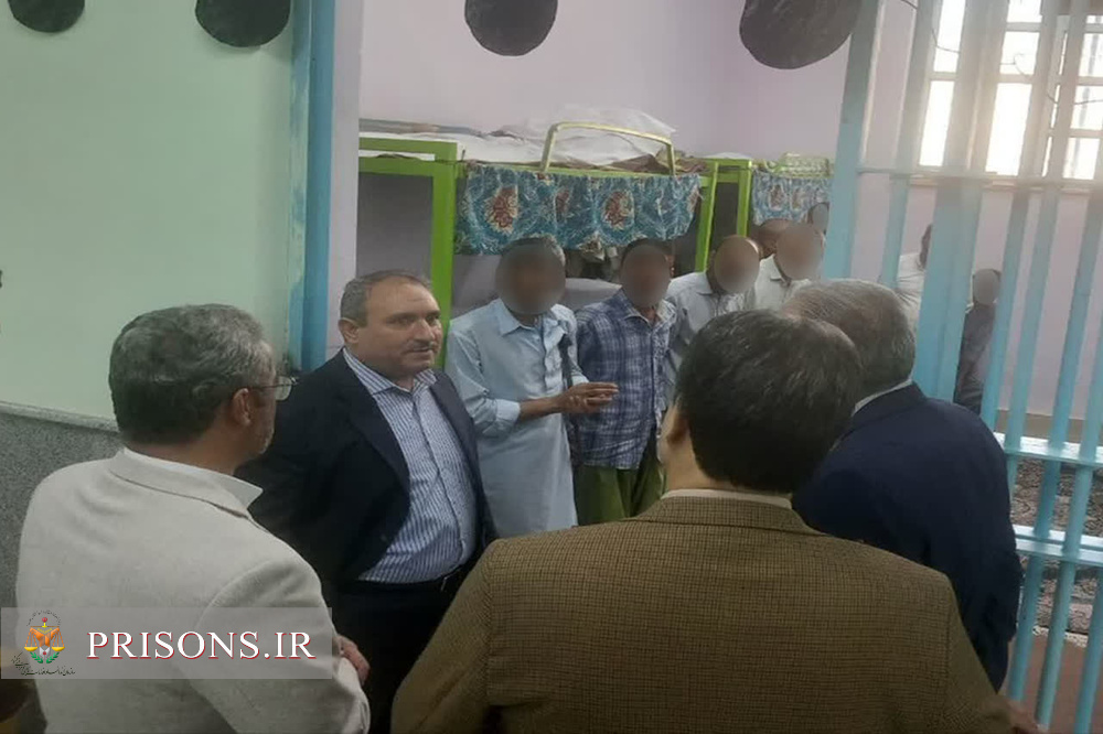 مدیرکل زندان‌های سیستان وبلوچستان از موسسه کیفری شهرستان خاش بازدید کرد
