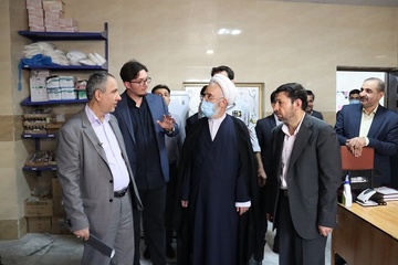 بازدید دادستان کل کشور از زندان مرکزی بوشهر