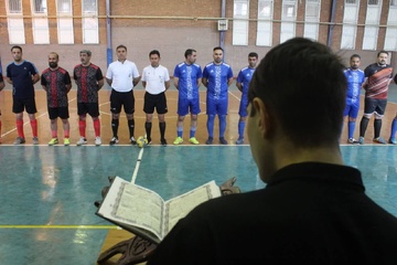 مراسم افتتاحیه مسابقات فوتسال کارکنان زندان‌های تهران برگزار شد
