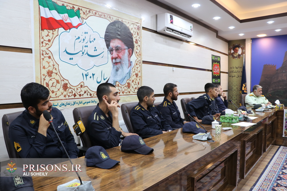 کلاس خلاق اسلامی ویژه سربازان وظیفه زندان های لرستان