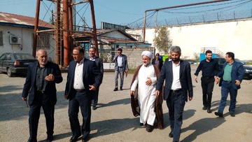 مدیرکل دفتر بهداشت و درمان سازمان زندان‌ها از زندان مرکزی رشت بازدید کرد