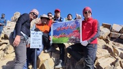 صعود گروه کوهنوردی کارکنان زندان‌های استان یزد به قله علم کوه