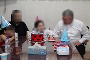 برپایی جشن تولد صمیمانه برای فرزند خردسال معلول یکی از مددجویان زندان مرکزی سنندج