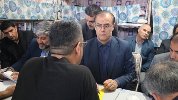 بازدید دکتر عتباتی رئیس کل دادگستری از زندان ارومیه