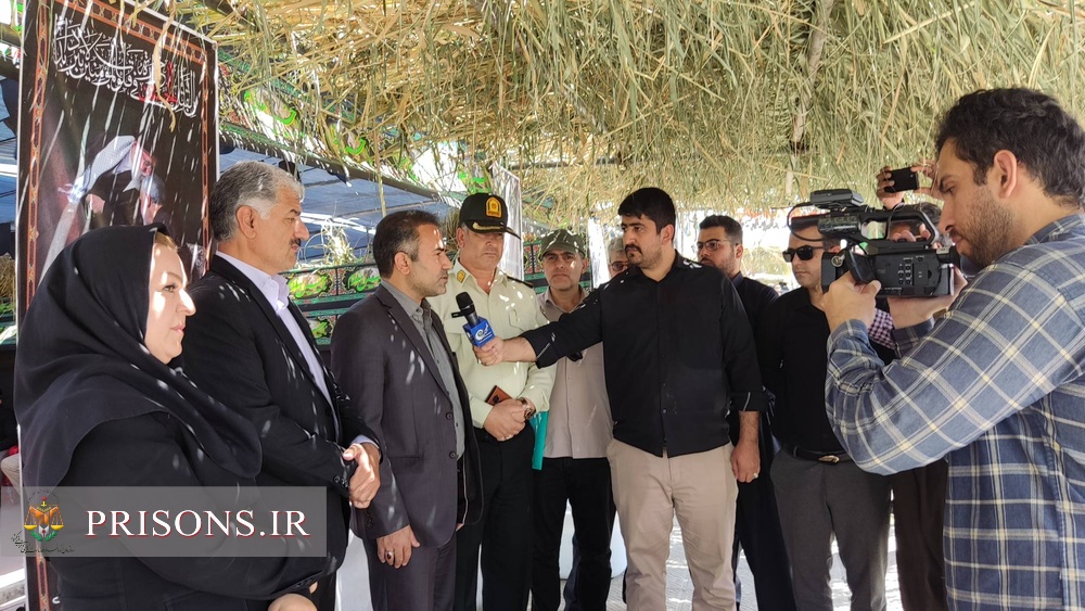 بازدید و سرکشی مدیرکل محترم زندانهای استان کردستان از موکب اداره کل زندانها در مرز باشماق مریوان