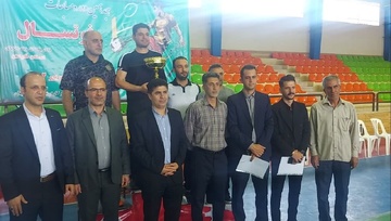 اختتامیه مسابقات فوتبال زندان های گیلان با قهرمانی زندان لاکان