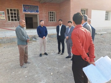 بازدید رئیس کل دادگستری استان از زندان درحال ساخت گناوه