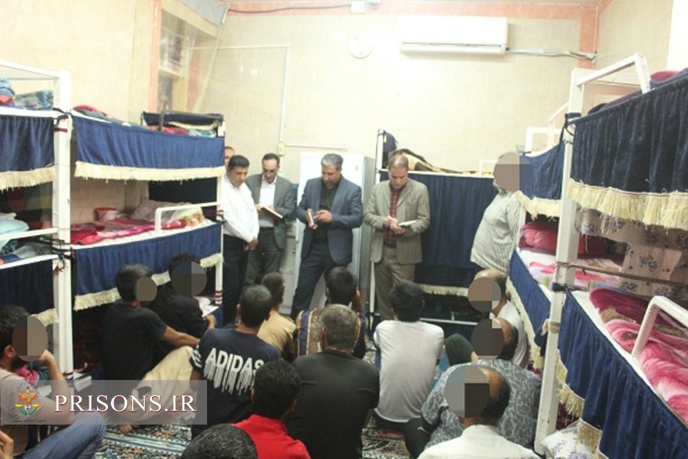 بازدید مسئولین ادارات نظارتی زندان‌های استان بوشهر از زندان دشتی 