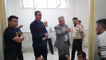 پایش حفاظتی مدیرکل زندان‌های استان آذربایجان‌غربی در بازدید از زندان‌میاندوآب 