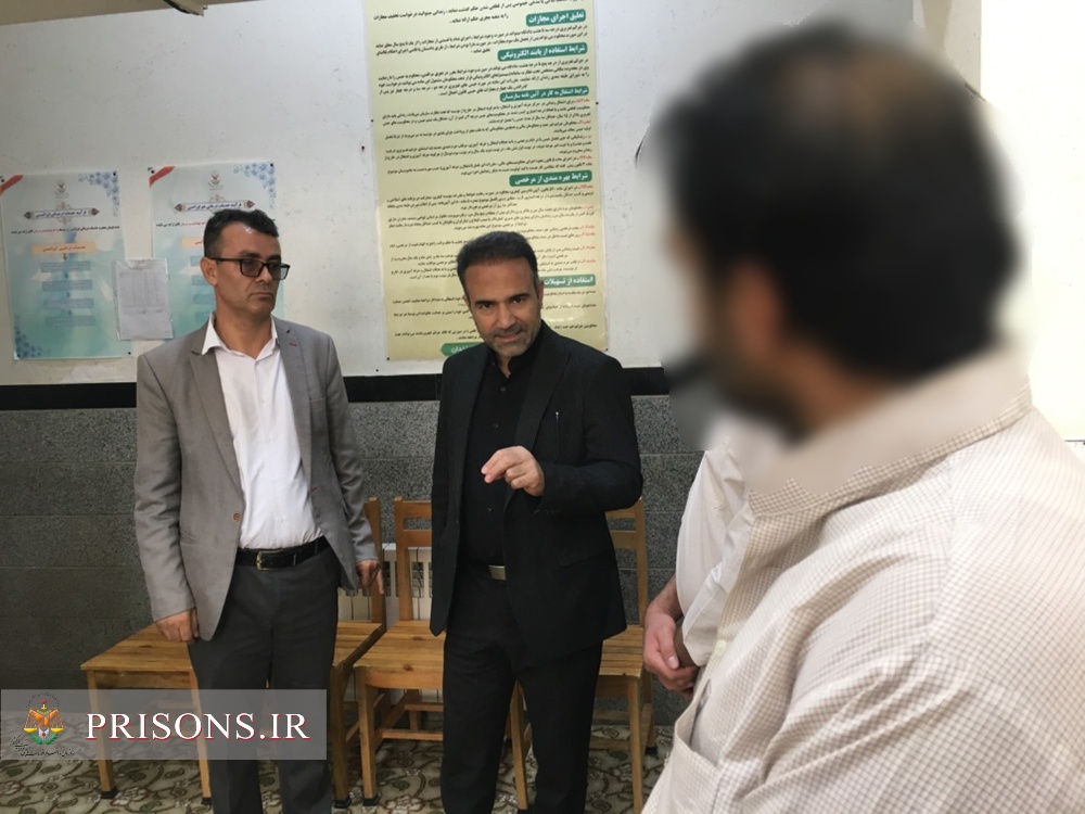 بازدید مدیرکل زندانهای استان کردستان از زندانهای سقز و بانه و بازداشتگاه دیواندره به همراه اکیپ ۱۶ نفره