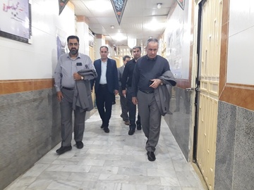 بازدید شبانه مدیرکل زندان های بوشهر از زندان مرکزی استان