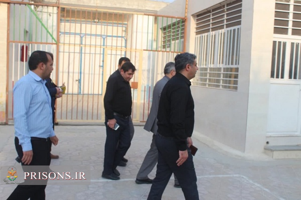 بازدید مدیرکل زندان های  استان بوشهر از زندان دشتی