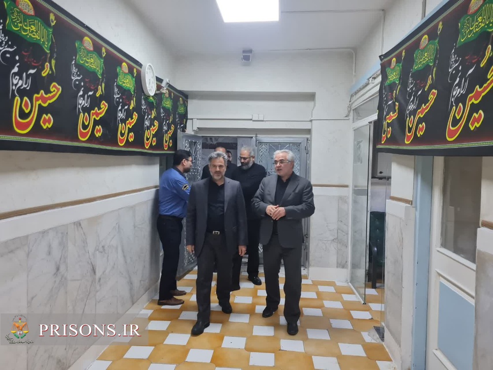 بازدید معاون توسعه مدیریت و منابع انسانی سازمان زندان‌ها از زندان مرکزی مشهد