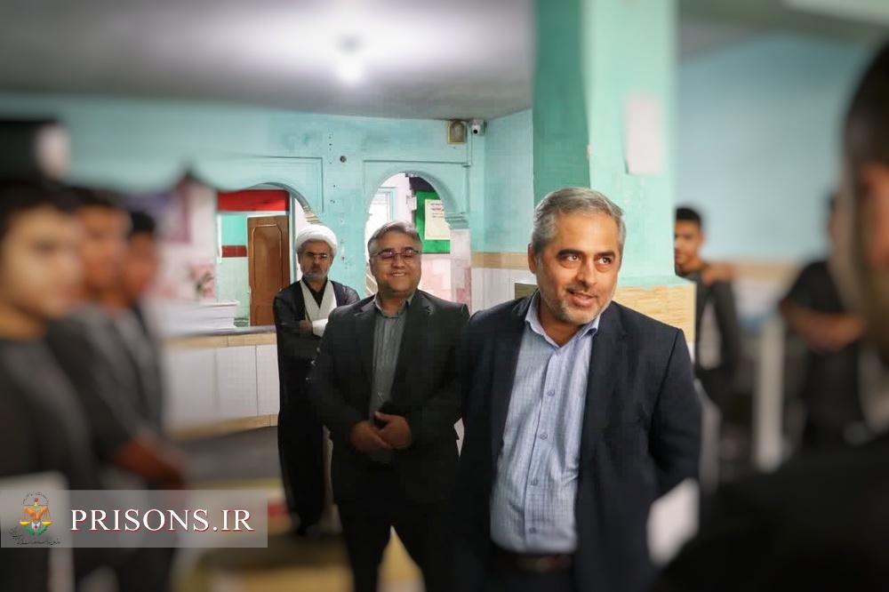 مدیرکل زندان‌های قزوین از کانون اصلاح و تربیت استان بازدید کرد