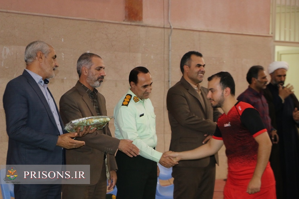 برگزاری دومین المپیاد مسابقات ورزشی سربازان وظیفه در زندان‌های استان خراسان شمالی