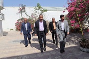 بازدید رئیس‌کل دادگستری بوشهر از زندان نظامیان استان