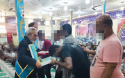 حضور خادمین مسجد مقدس جمکران در زندان مرکزی بندرعباس