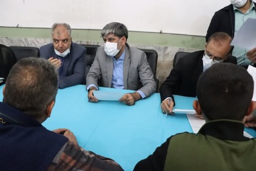 دیدار رئیس‌کل دادگستری استان آذربایجان غربی با زندانیان خوی 
