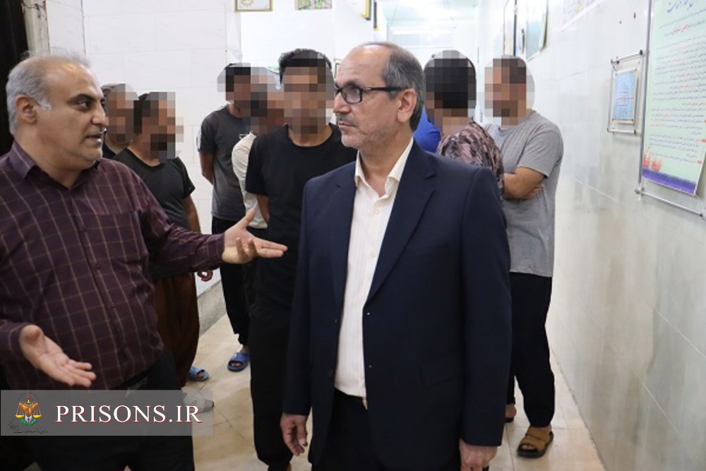 بازدید دادستان شهرستان دشتی از اردوگاه حرفه‌آموزی و کاردرمانی بوشهر 