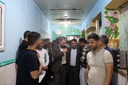 معاون دادستان و قاضی ناظر بر زندان از زندان دشتستان بازدید کرد