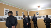 برپایی نمایشگاه عکس دفاع مقدس درستاد اداره‌کل زندان‌های کهگیلویه وبویراحمد