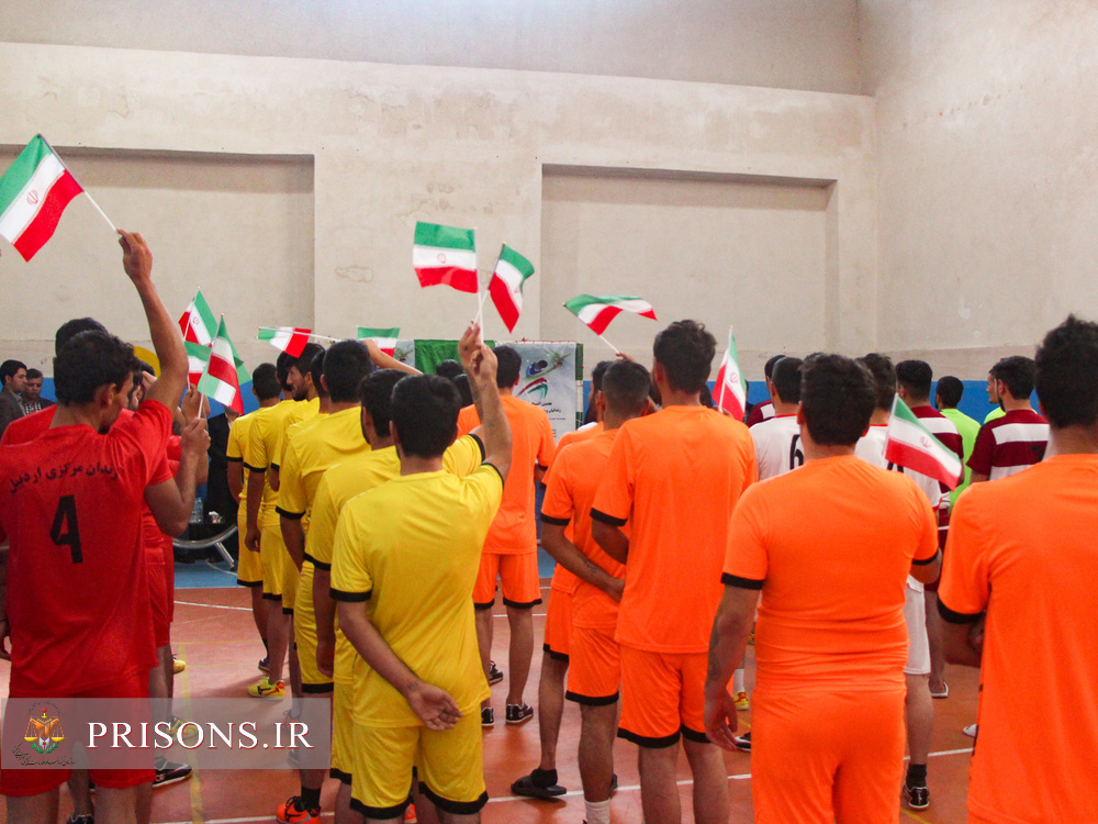 هفتمین المپیاد ورزشی زندانیان اردبیل آغاز شد