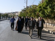 پیاده‌روی کارکنان زندان‌های استان کهگیلویه وبویراحمد