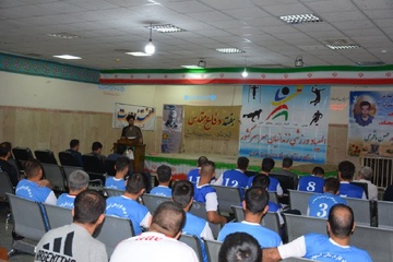 برگزاری هفتمین المپیاد ورزشی زندانیان اردوگاه حرفه‌آموزی و کاردرمانی استان اصفهان