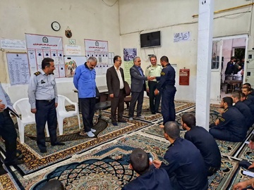 نشست صمیمانه مدیرکل زندان‌های استان قزوین با سربازان وظیفه