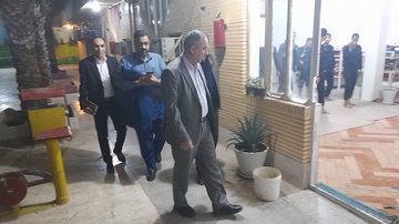 بازدید شبانه مدیرکل زندان های استان بوشهر از زندان دشتی