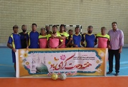 برگزاری مسابقات فوتسال گرامیداشت هفته وحدت در زندان دشتستان