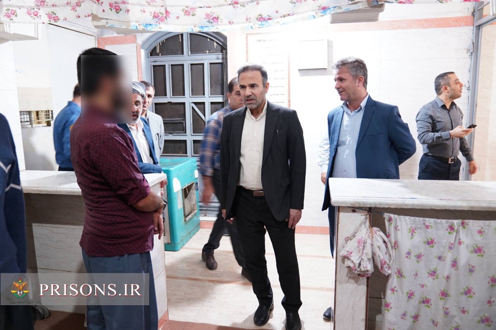 بازدید شبانگاهی مدیرکل زندانهای استان کردستان از زندان سقز