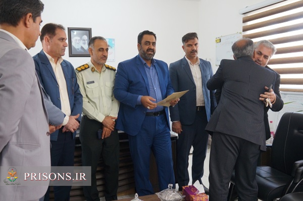 آئین تکریم  و معارفه سرپرست جدید  کانون اصلاح وتربیت بوشهر