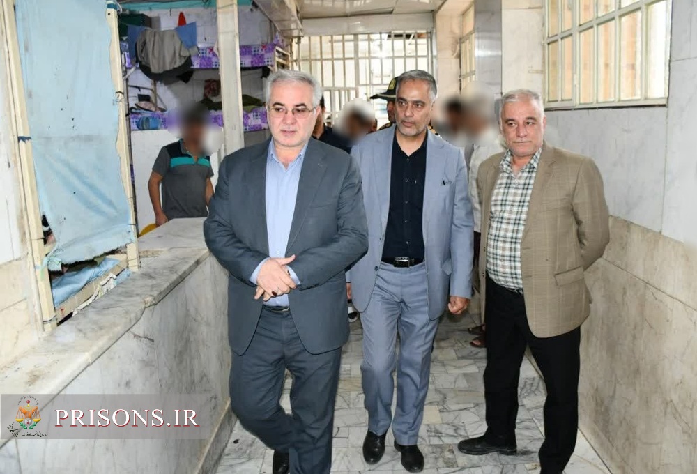 بازدید سرزده مدیرکل زندانهای خراسان رضوی از زندان نیشابور و بازداشتگاه جوین