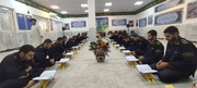 محفل انس با قرآن با حضور سربازان وظیفه زندان یاسوج برگزار شد