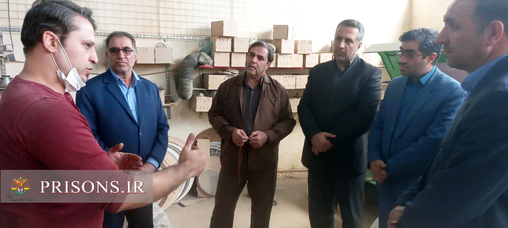 حمایت از کارگاه‌های تولیدی زندانیان به منظور افزایش تولید و صادرات به عراق