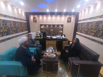 دیدار رئیس زندان مرکزی بوشهر با مدیرکل کانون پرورش فکری کودکان و نوجوانان استان