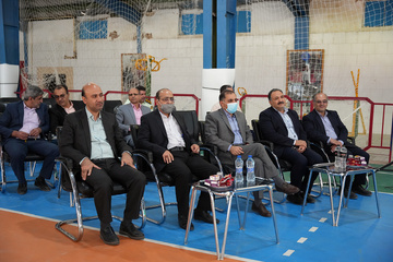 آیین افتتاحیه هفتمین دوره المپیاد ورزشی زندانیان مرد زندان‌های استان یزد