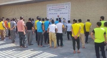 المپیاد ورزشی زندانیان زندان دهدشت با حضور 120 نفر از زندانیان