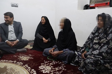 سرکشی رئیس کل دادگستری ومقامات قضایی بوشهر از خانواده زندانیان نیازمند استان