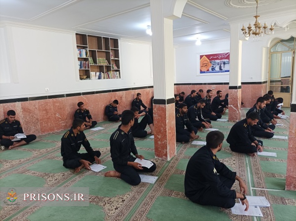 برگزاری آزمون پایان دوره مهارت‌های فنی‌وحرفه‌ای در زندان مرکزی بوشهر