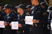 تجمع کارکنان زندان مرکزی مشهد در محکومیت جنایات رژیم غاصب صهیونیستی