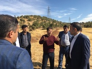 بازدید مدیرکل زندان‌های کردستان از اراضی معرفی‌شده جهت انتقال زندان مریوان