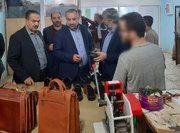 رئیس کل دادگستری گلستان از اشتغال زندانیان شهرستان گرگان بازدید کرد