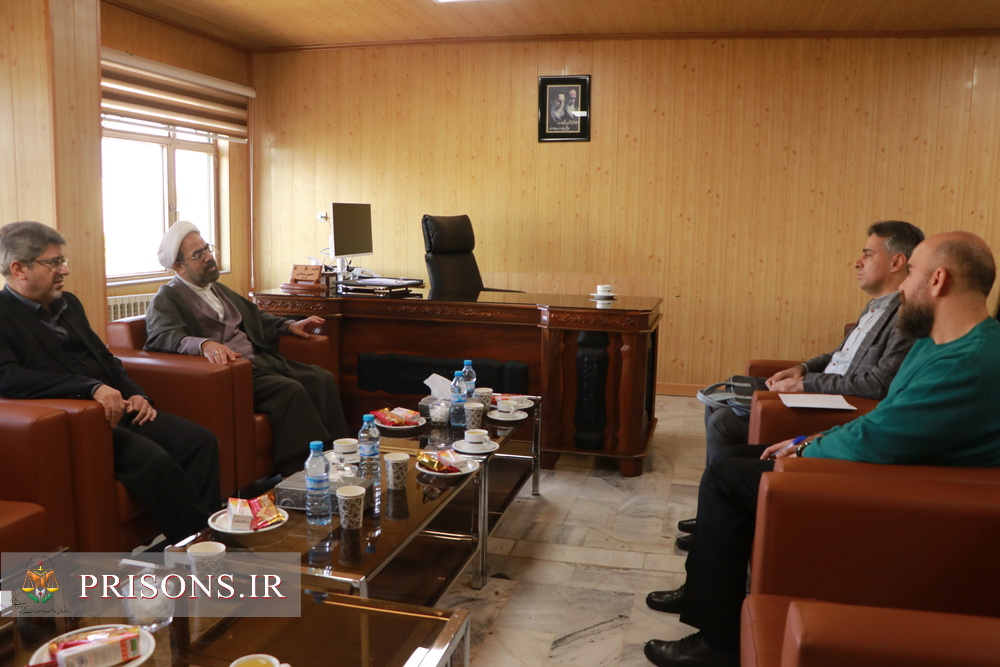 دیدار مدیر گروه روانپزشکی زنجان با مدیرکل زندان‌های استان