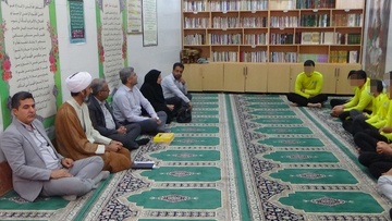 بازدید مسئولین کتابخانه شهرستان بوشهر از کانون اصلاح و تربیت استان