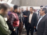 بازدید مدیرکل زندان‌های استان کردستان از زندان بانه