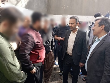 بازدید مدیرکل زندان‌های استان کردستان از زندان بانه